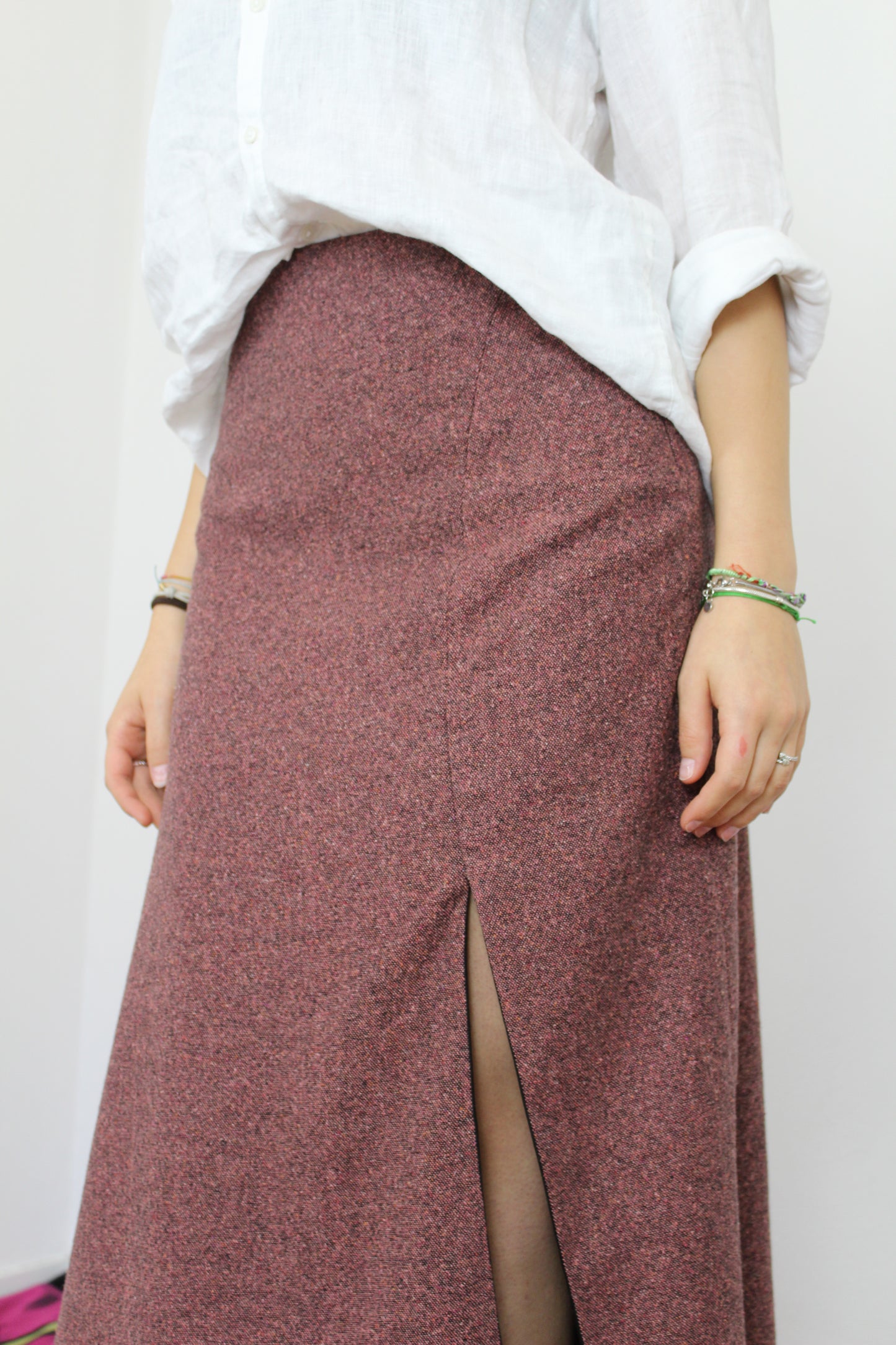 Gonna midi 100%lana campionario AW23-24
