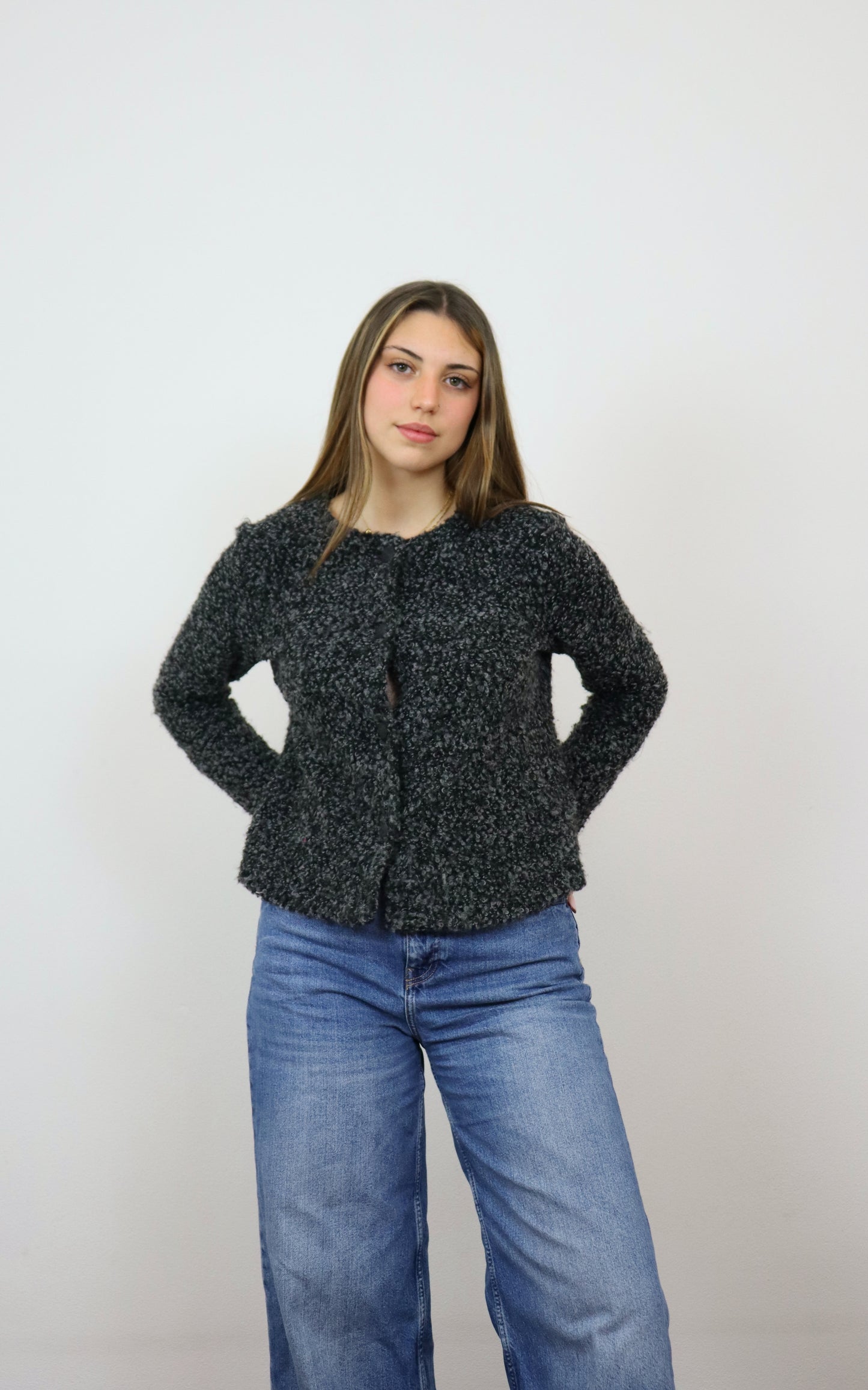 GRANNY Cardigan 100% lana - (Più fantasie) PREORDINE
