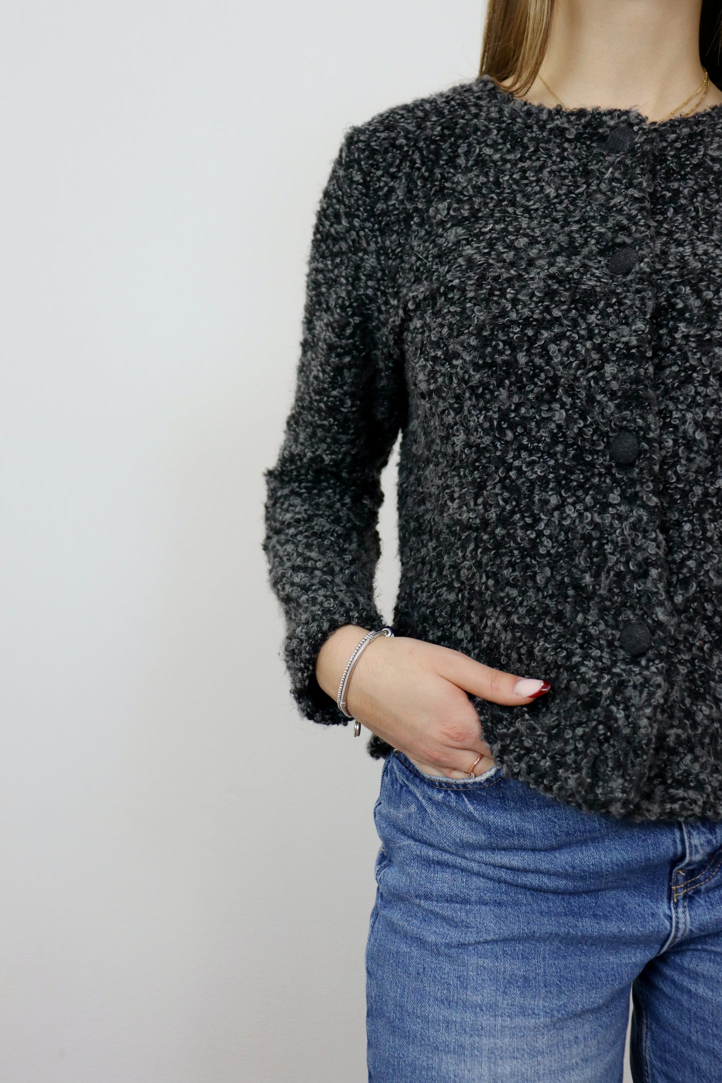 GRANNY Cardigan 100% lana - (Più fantasie) PREORDINE