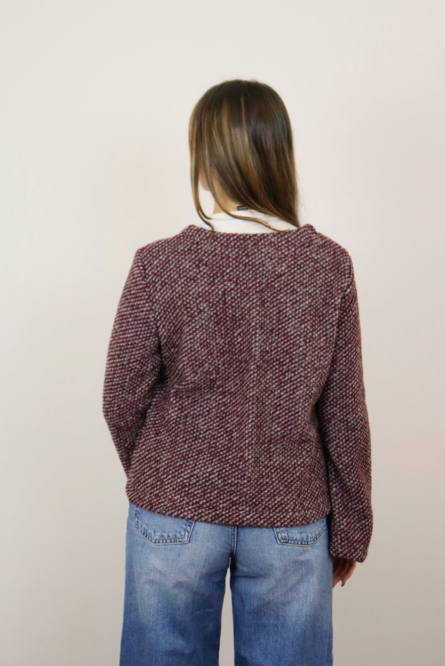 BOW Cardigan 100% lana - (Più fantasie) PREORDINE