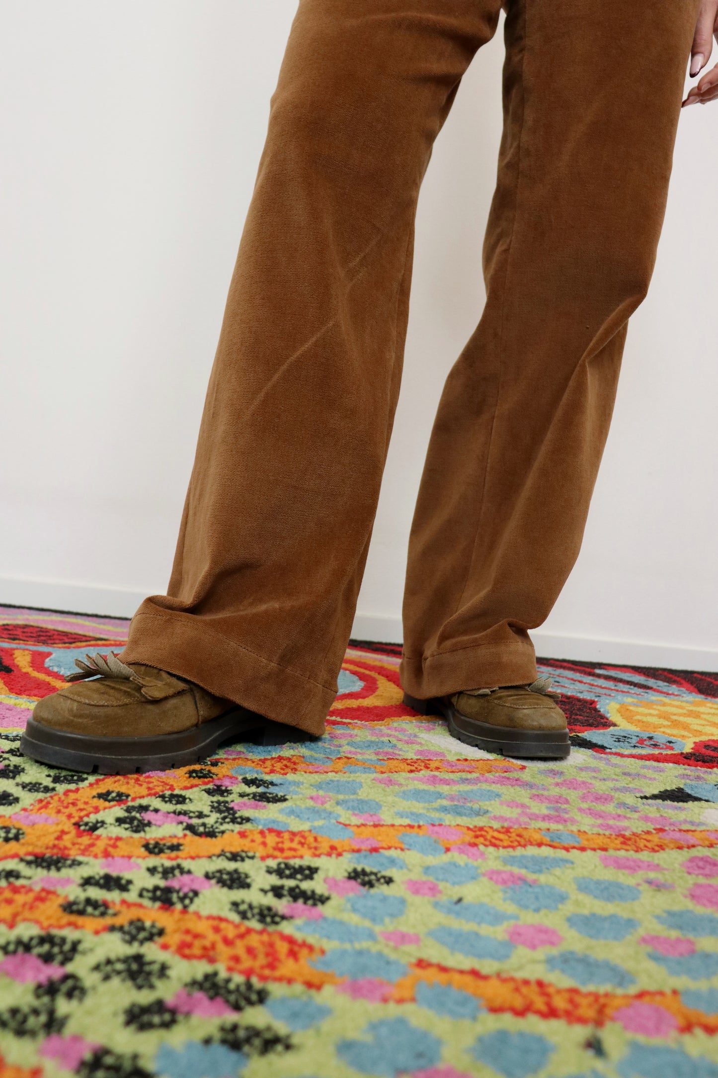 Pantalone Wide leg Ona - velluto deadstock