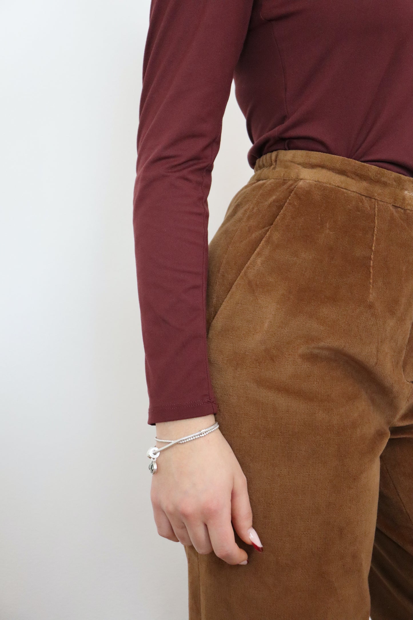 Pantalone Wide leg Ona - velluto deadstock