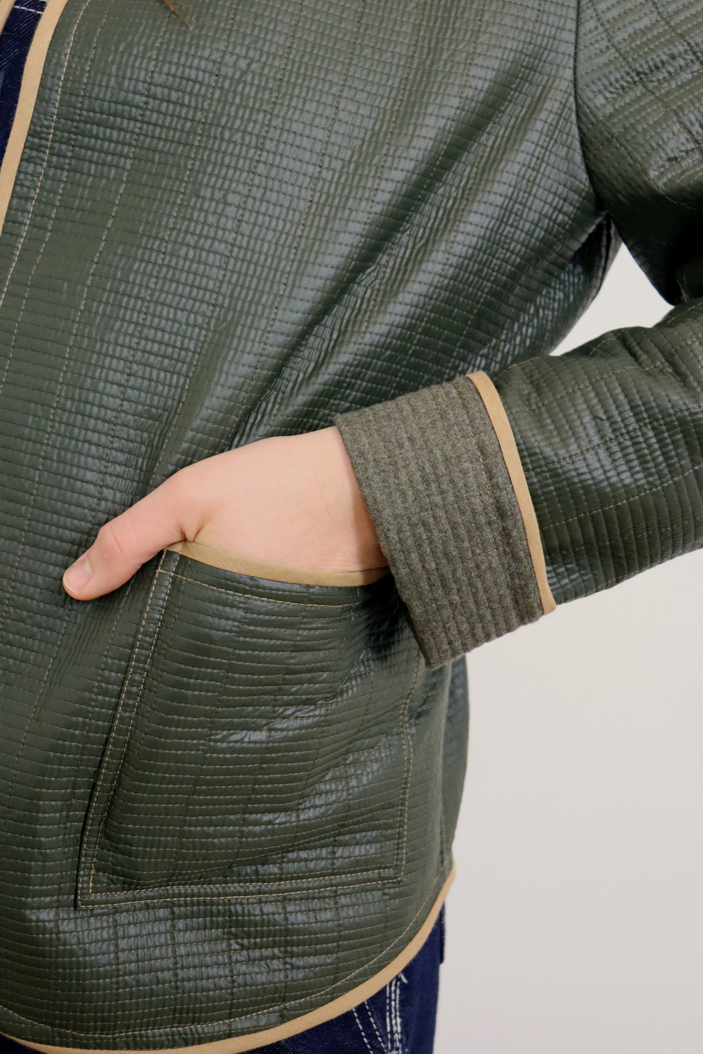Giacca leggera - var OLIVA - PREORDINE