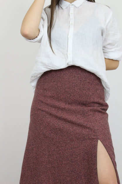 Gonna midi 100%lana campionario AW23-24