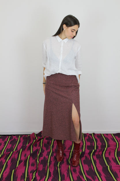 Gonna midi 100%lana campionario AW23-24