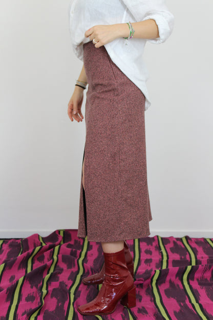 Gonna midi 100%lana campionario AW23-24