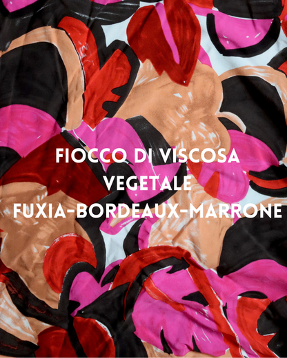 Abito halter viscosa fantasia - LIBERA