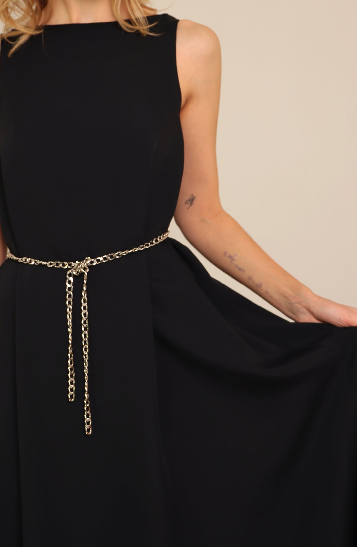 Abito lungo drappeggiato - FIDELIO