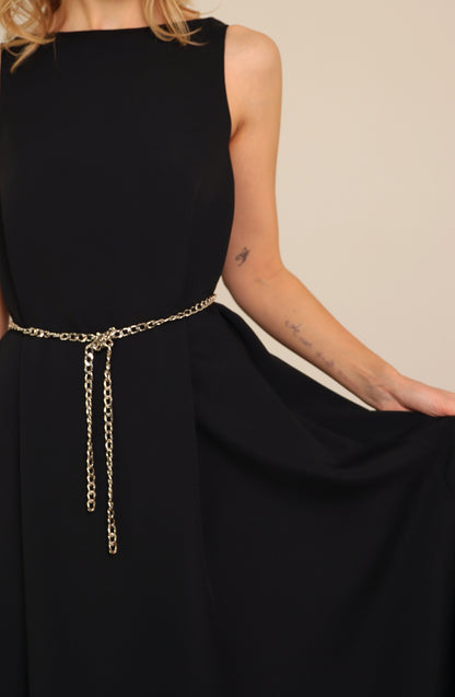 Abito lungo drappeggiato - FIDELIO