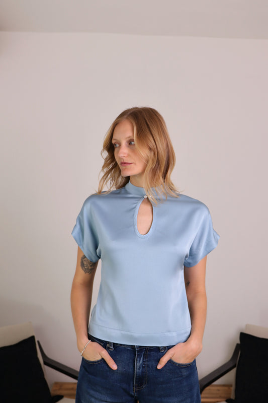 Camicetta coreana tinta unita - BMCG