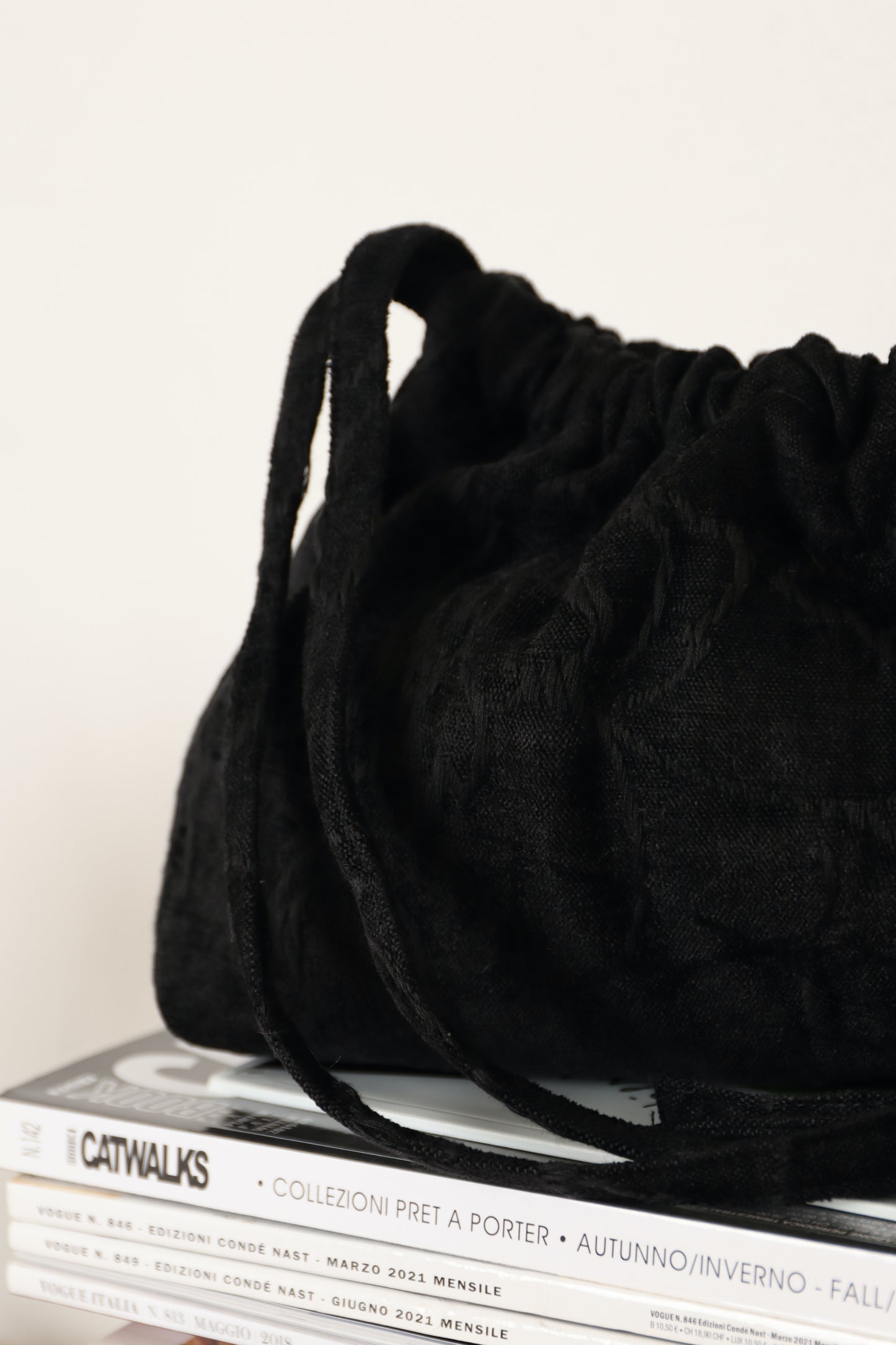 COUCOU BAG velluto ricamato - PREORDINE 7gg