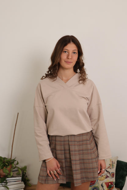 Felpa N.2 - var beige rosè