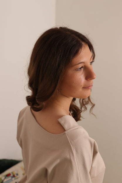 Felpa N.2 - var beige rosè