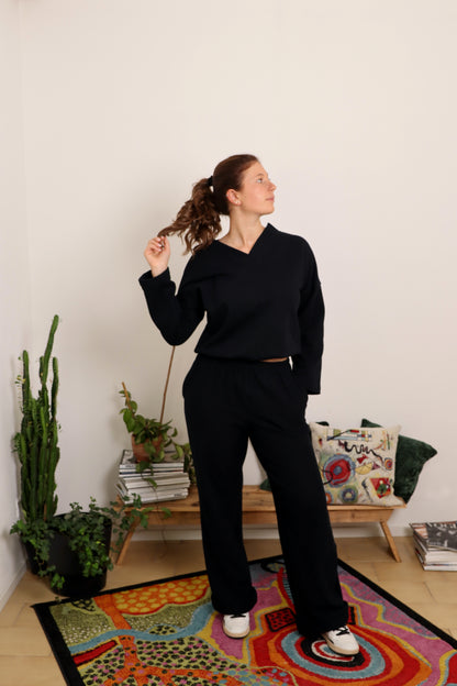 Felpa N.2 - var nero / verdone - PREORDINE