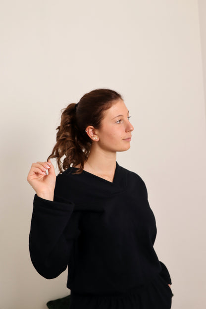 Felpa N.2 - var nero / verdone - PREORDINE