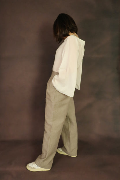 Pantalone wide leg "Buddy" - PREORDINE