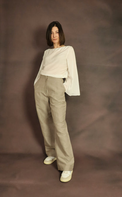 Pantalone wide leg "Buddy" - PREORDINE