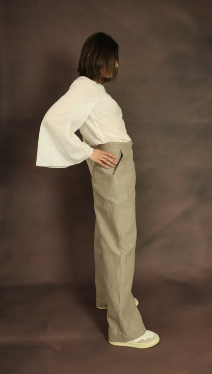 Pantalone wide leg "Buddy" - PREORDINE