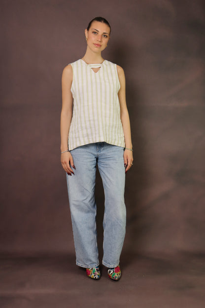 Top smanicato Á la plage - PREORDINE