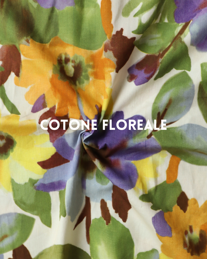 Gonna in cotone con elastico - LA RUE