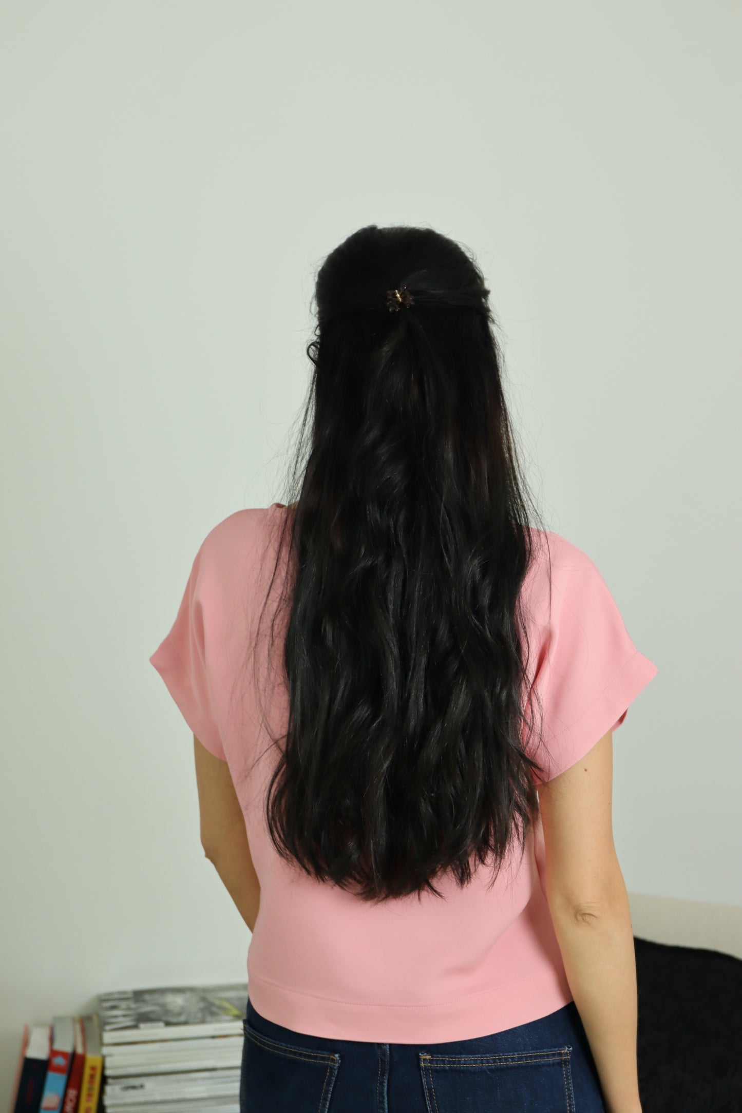 T-shirt kimono dettagli in raso - DON'T BE RIBBON