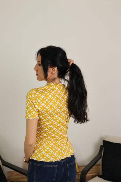 Top coreana in jersey - PETALOOP