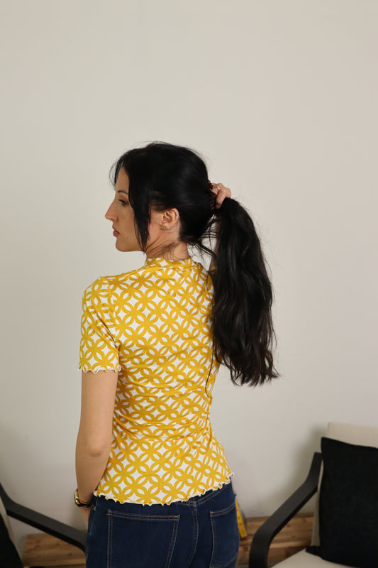 Top coreana in jersey - PETALOOP